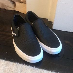 Vans Perforated Leather Sneakers